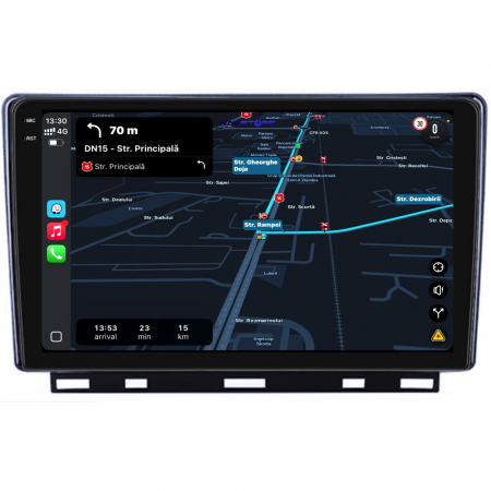 Navigatie Dedicata Renault Clio 5 (2019-2024), 9Inch, 4Gb Ram, 64Gb Stocare, Carplay [2]