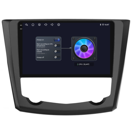 Navigatie Dedicata Renault Kadjar (2015-2019),QuadCore, 9Inch, 4Gb Ram, 64Gb Stocare, Carplay [6]