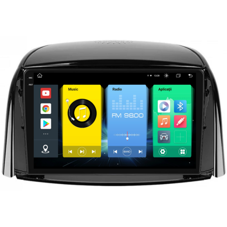 Navigatie Dedicata Renault Koleos (2008-2016), 9Inch, 8Gb Ram, 256Gb Stocare, Carplay [6]