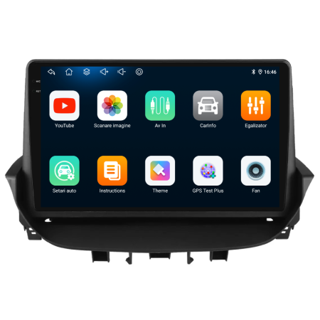 Navigatie Dedicata Renault Laguna (2001-2007), 9Inch, 4Gb Ram, 64Gb Stocare, Carplay [5]