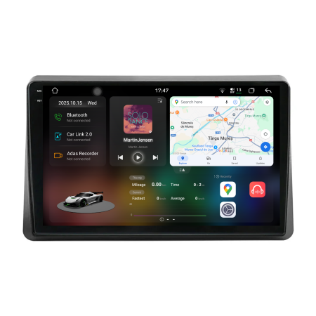 Master (2021 - 2025) - Navigatie Dedicata Renault Master (2019-2024), 2K, 12Gb Ram, 256Gb Stocare, Carplay