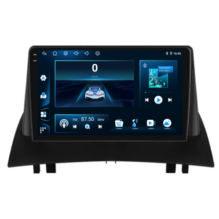 Navigatie Dedicata Renault Megane 2 (2002-2009), 9 Inch, 6Gb Ram, 128Gb stocare, Carplay [6]