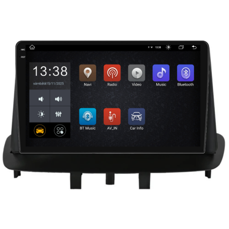 Navigatie Dedicata Renault Megane 3 (2008-2015), 2K, 8Gb Ram, 256Gb stocare, CarPlay [3]