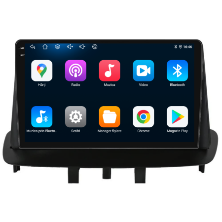 Navigatie Dedicata Renault Megane 3 (2008-2015),QuadCore, 9 Inch, 4Gb Ram, 64Gb stocare, CarPlay [4]