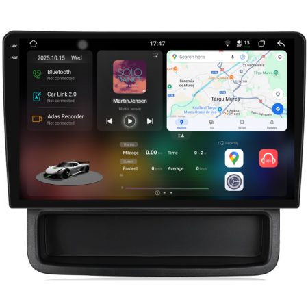 Trafic (2010 - 2014) - Navigatie Dedicata Renault Trafic (2010-2014), 2K, 12Gb Ram, 256Gb Stocare, Carplay