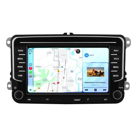 Navigatie Dedicata Seat, 7Inch, 4Gb Ram, 64Gb stocare, Apple Carplay/Android Auto [2]