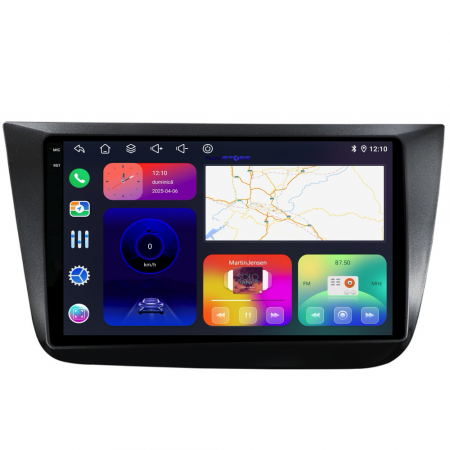 Navigatie Dedicata Seat Altea (2004-2015), 9 Inch, 6Gb Ram, 128Gb stocare, Carplay [5]