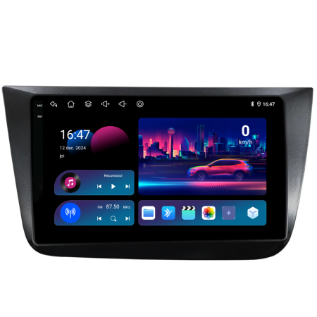 Navigatie Dedicata Seat Altea (2004-2015),QuadCore, 9 Inch, 4Gb Ram, 64Gb stocare, Carplay [3]