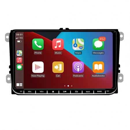 Navigatie Dedicata Seat, Android, 9Inch, 4Gb Ram, 64Gb stocare, Bluetooth, WiFi, Waze, Canbus [1]