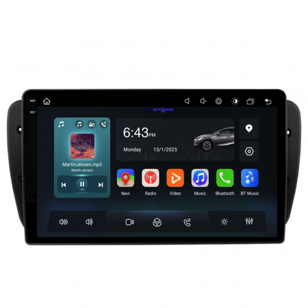 Navigatie Dedicata Seat Ibiza (2008-2016), 9Inch 8Gb Ram, 256Gb Stocare, Carplay [4]