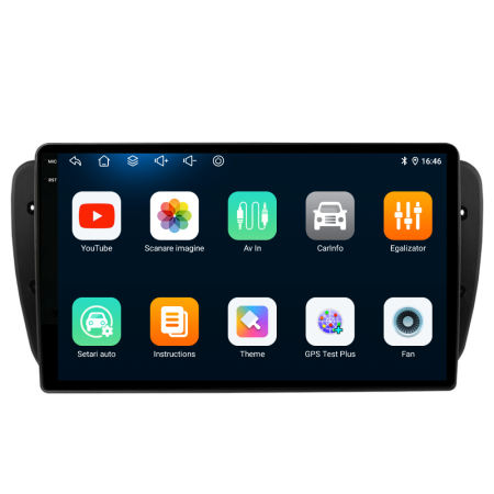 Navigatie Dedicata Seat Ibiza (2008-2016),QuadCore, 9Inch 4Gb Ram, 64Gb Stocare, Carplay [5]