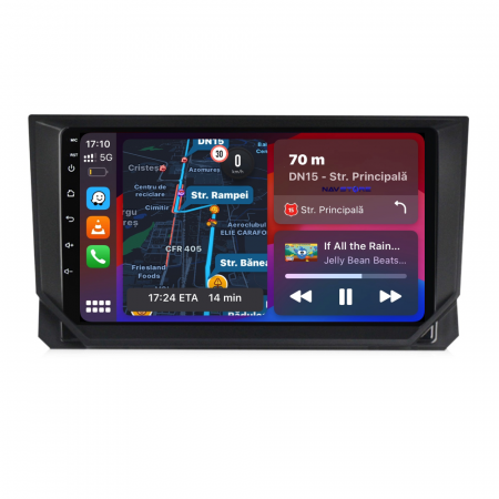 Navigatie Dedicata Seat Ibiza (2017 - 2025), 9Inch, 2Gb Ram, 64Gb Stocare, Carplay [1]