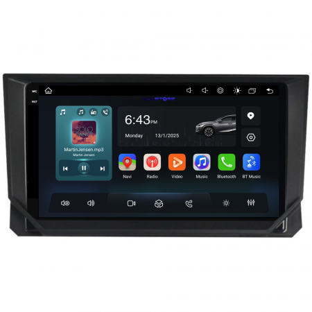 Navigatie Dedicata Seat Ibiza (2017 - 2025), 9Inch, 6Gb Ram, 128Gb Stocare, Carplay [4]