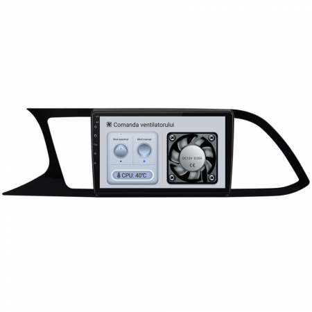 Navigatie Dedicata Seat Leon 3 (2013-2020), 9 Inch, 4Gb Ram, 64Gb stocare, CarPlay [5]