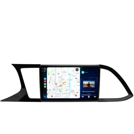 Navigatie Dedicata Seat Leon 3 (2013-2020), 9 Inch, 6Gb Ram, 128Gb stocare, Carplay [1]