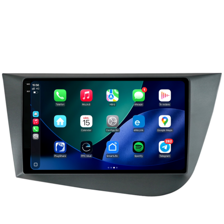 Navigatie Dedicata Seat Leon Mk2 (2005-2012), 2K, 4Gb Ram, 64Gb Stocare, Carplay [2]