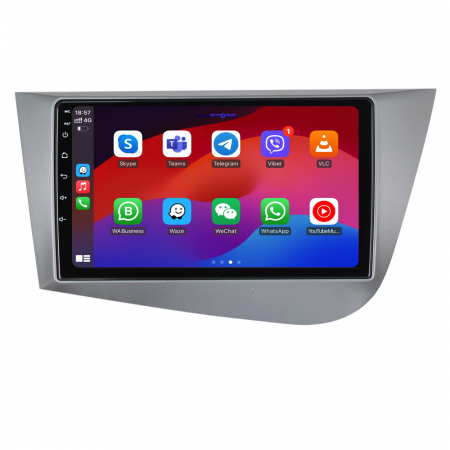 Navigatie Dedicata Seat Leon Mk2 (2005-2012), 9Inch, 1Gb Ram, 32Gb Stocare, Carplay [3]