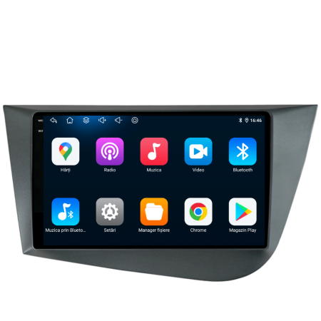 Navigatie Dedicata Seat Leon Mk2 (2005-2012),QuadCore, 9Inch, 4Gb Ram, 64Gb Stocare, Carplay [4]