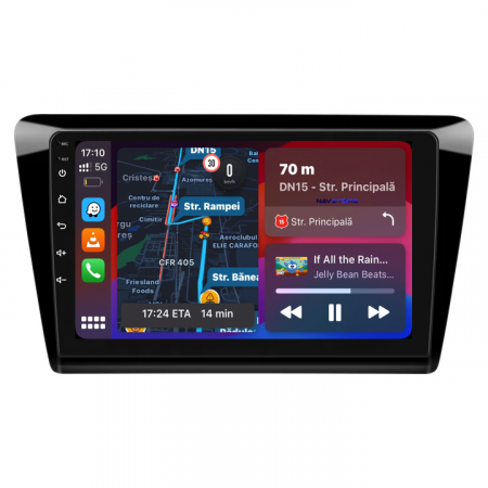 Navigatie Dedicata Seat Toledo (2013 - 2023) 9 Inch, 6Gb Ram, 128Gb stocare, Carplay [1]