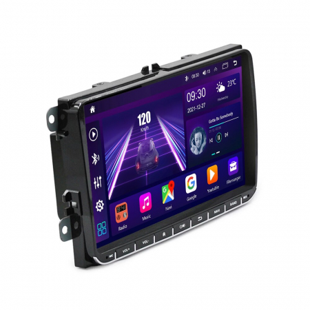Navigatie Dedicata Skoda, Android, 9Inch,4Gb Ram, 64Gb stocare, Bluetooth, WiFi, Waze, Canbus [2]