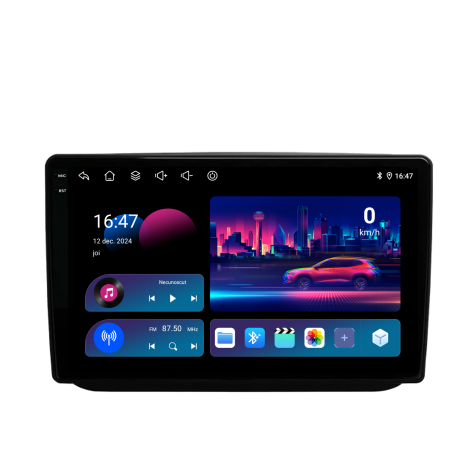 Navigatie Dedicata Skoda Fabia (2007-2014), 10Inch, 2Gb Ram, 32Gb Stocare, Carplay [3]