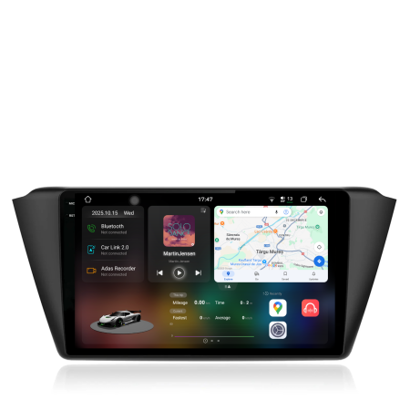 Fabia (2014-2019) - Navigatie Dedicata Skoda Fabia (2014-2019), 2K, 12Gb Ram, 256Gb Stocare, Carplay