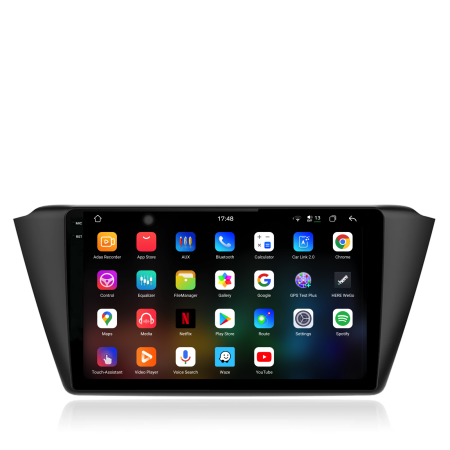 Navigatie Dedicata Skoda Fabia (2014-2019), 2K, 12Gb Ram, 256Gb Stocare, Carplay [2]