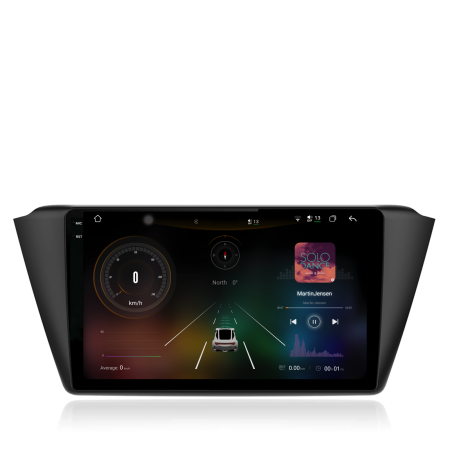 Navigatie Dedicata Skoda Fabia (2014-2019), 2K, 12Gb Ram, 256Gb Stocare, Carplay [1]