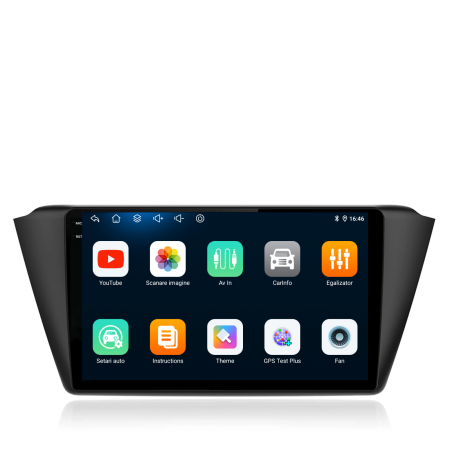 Navigatie Dedicata Skoda Fabia (2014-2019), 9Inch, 6Gb Ram, 128Gb Stocare, Carplay [5]