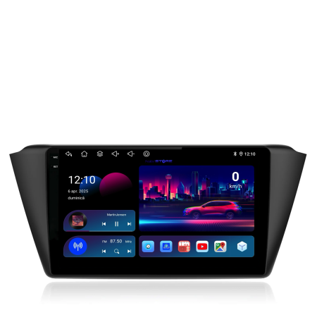 Navigatie Dedicata Skoda Fabia (2014-2019), 2K, 8Gb Ram, 256Gb Stocare, Carplay [3]