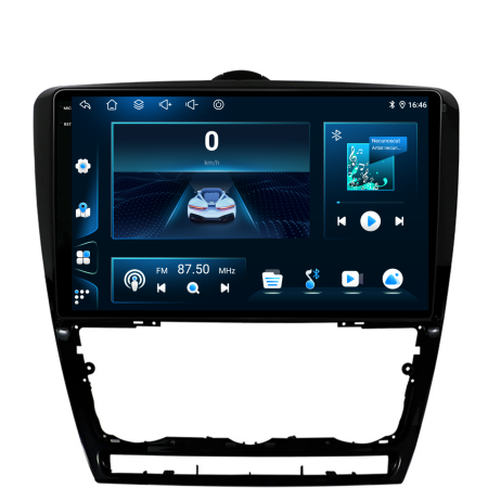 Navigatie Dedicata Skoda Octavia 2 (2004-2013), 10Inch, 4Gb Ram, 64Gb Stocare, Carplay [6]