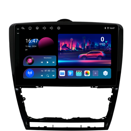 Navigatie Dedicata Skoda Octavia 2 (2004-2013), 10Inch, 4Gb Ram, 64Gb Stocare, Carplay [3]