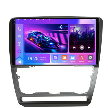 Navigatie Dedicata Skoda Octavia 2 (2004-2013), 10Inch,QuadCore, 4Gb Ram, 64Gb Stocare, Carplay [9]