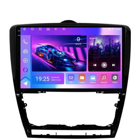 Navigatie Dedicata Skoda Octavia 2 (2004-2013), 10Inch,QuadCore, 4Gb Ram, 64Gb Stocare, Carplay [9]