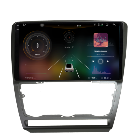 Navigatie Dedicata Skoda Octavia 2 (2004-2013), 2K, 12Gb Ram, 256Gb Stocare, Carplay [1]