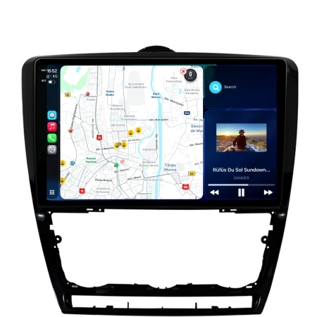 Navigatie Dedicata Skoda Octavia 2 (2004-2013), 2K, 12Gb Ram, 256Gb Stocare, Carplay [6]