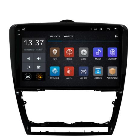 Navigatie Dedicata Skoda Octavia 2 (2004-2013), 2K, 4Gb Ram, 64Gb Stocare, Carplay [4]