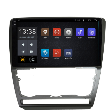 Navigatie Dedicata Skoda Octavia 2 (2004-2013), 2K, 4Gb Ram, 64Gb Stocare, Carplay [3]