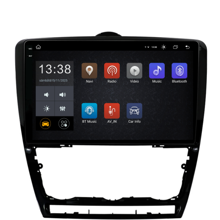 Navigatie Dedicata Skoda Octavia 2 (2004-2013), 2K, 4Gb Ram, 64Gb Stocare, Carplay [3]