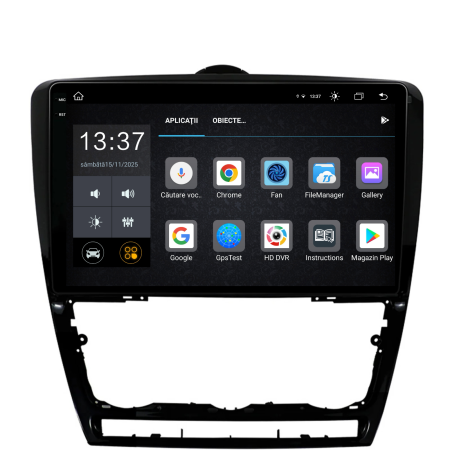 Navigatie Dedicata Skoda Octavia 2 (2004-2013), 2K, 8Gb Ram, 256Gb Stocare, Carplay [5]
