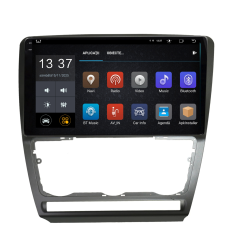Navigatie Dedicata Skoda Octavia 2 (2004-2013), 2K, 8Gb Ram, 256Gb Stocare, Carplay [4]