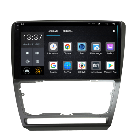 Navigatie Dedicata Skoda Octavia 2 (2004-2013), 2K, 8Gb Ram, 256Gb Stocare, Carplay [5]