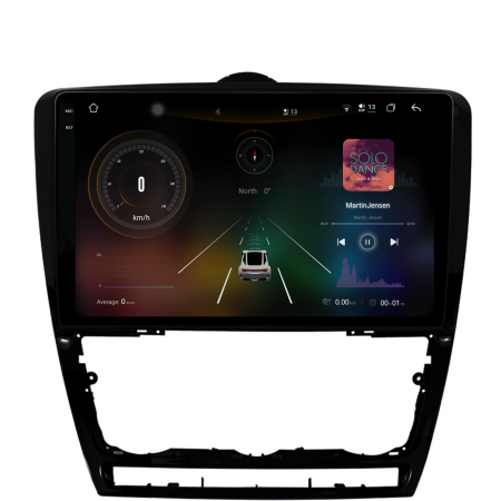 Navigatie Dedicata Skoda Octavia 2 (2004-2013), 2K, 12Gb Ram, 256Gb Stocare, Carplay [1]