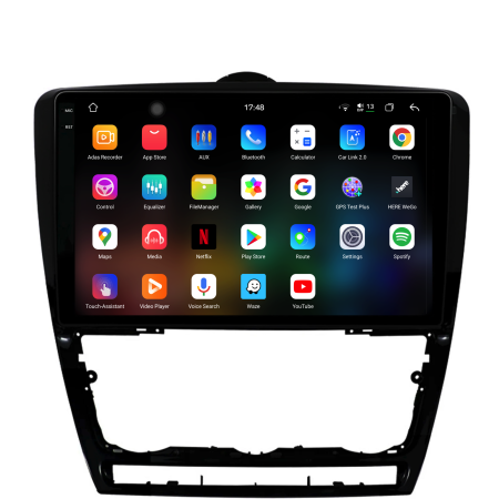 Navigatie Dedicata Skoda Octavia 2 (2004-2013), 2K, 12Gb Ram, 256Gb Stocare, Carplay [2]