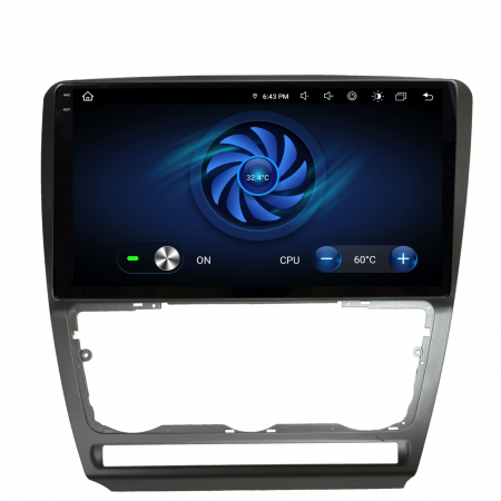 Navigatie Dedicata Skoda Octavia 2 (2004-2013), 10Inch, 6Gb Ram, 128Gb Stocare, Carplay [5]