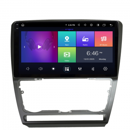 Navigatie Dedicata Skoda Octavia 2 (2004-2013), 10Inch, 8Gb Ram, 256Gb Stocare, Carplay [7]