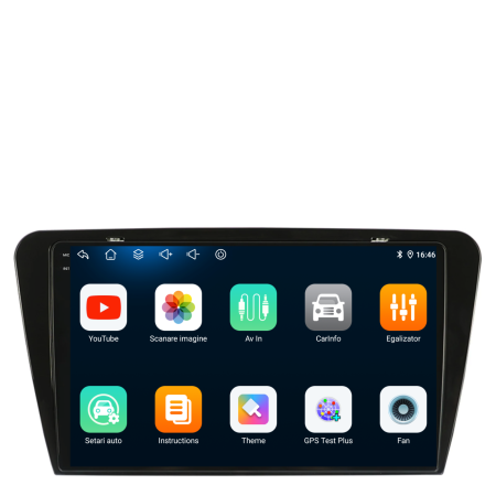 Navigatie Dedicata Skoda Octavia 3 (2013-2018), 10Inch, 2Gb Ram, 32Gb Stocare, Carplay [5]