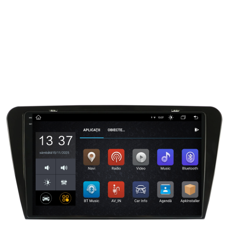 Navigatie Dedicata Skoda Octavia 3 (2013-2018), 2K, 8Gb Ram, 256Gb Stocare, Carplay [4]