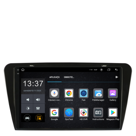 Navigatie Dedicata Skoda Octavia 3 (2013-2018), 2K, 8Gb Ram, 256Gb Stocare, Carplay [5]