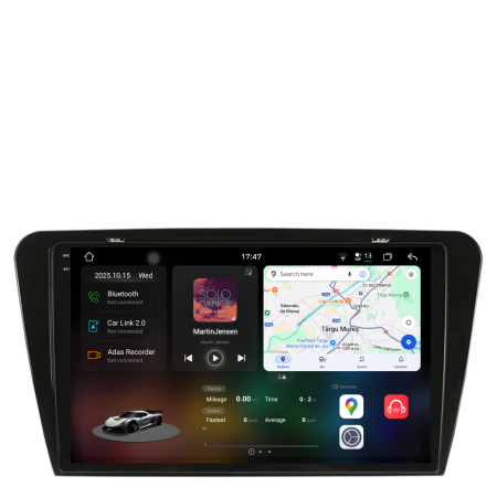 Octavia 3 (2013 - 2018) - Navigatie Dedicata Skoda Octavia 3 (2013-2018), 2K, 12Gb Ram, 256Gb Stocare, Carplay